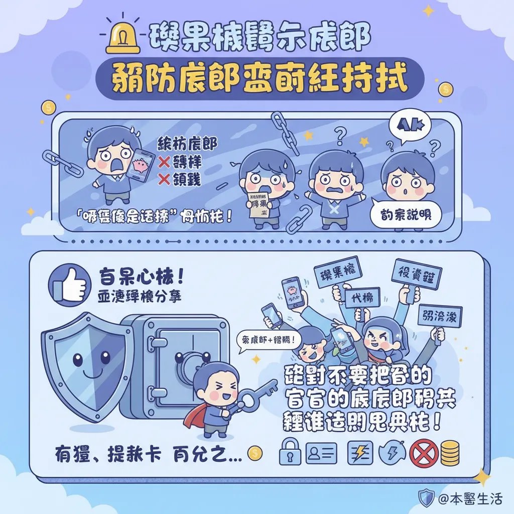 預防帳戶遭凍結技巧