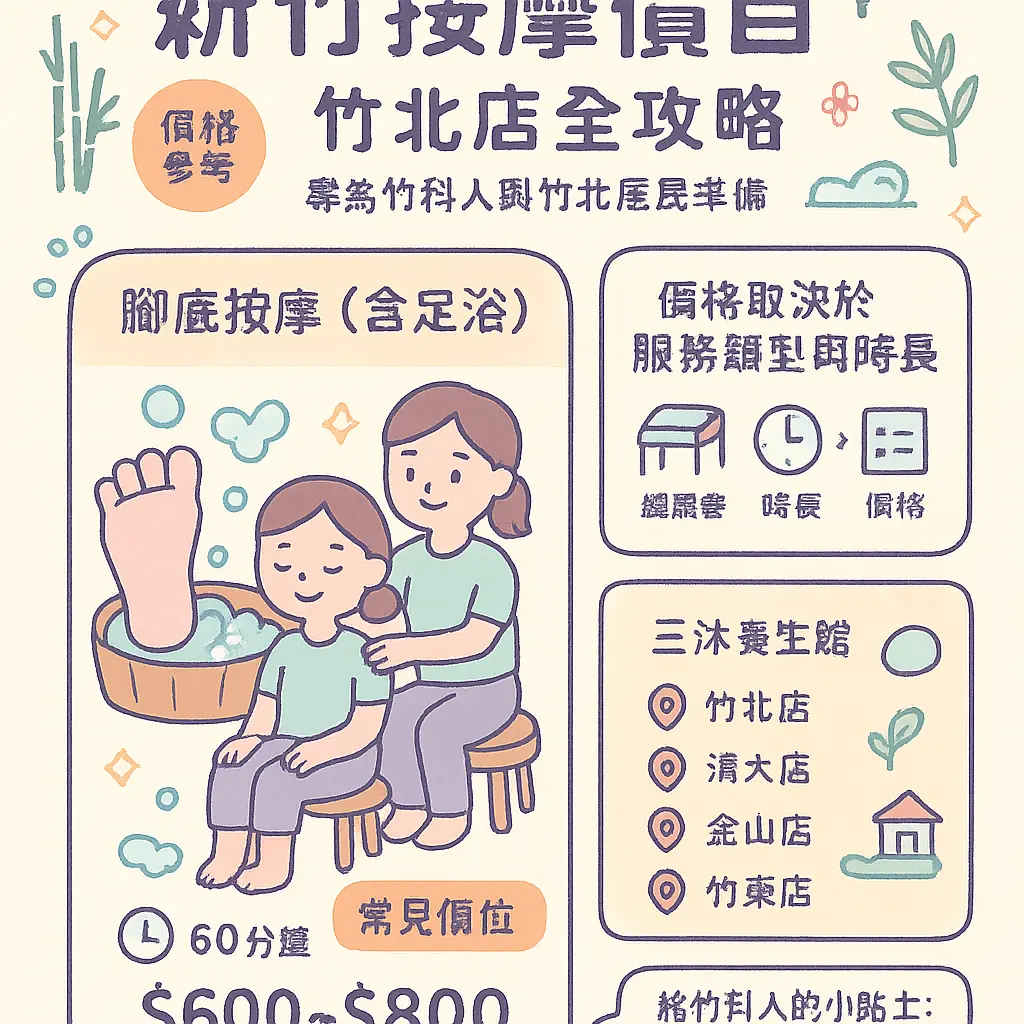 新竹按摩 - 竹北店