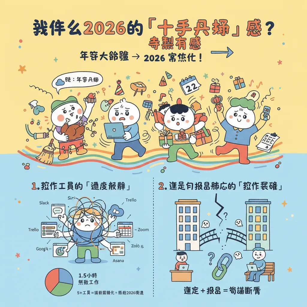 為什麼2026年的「七手八腳」特別有感？
