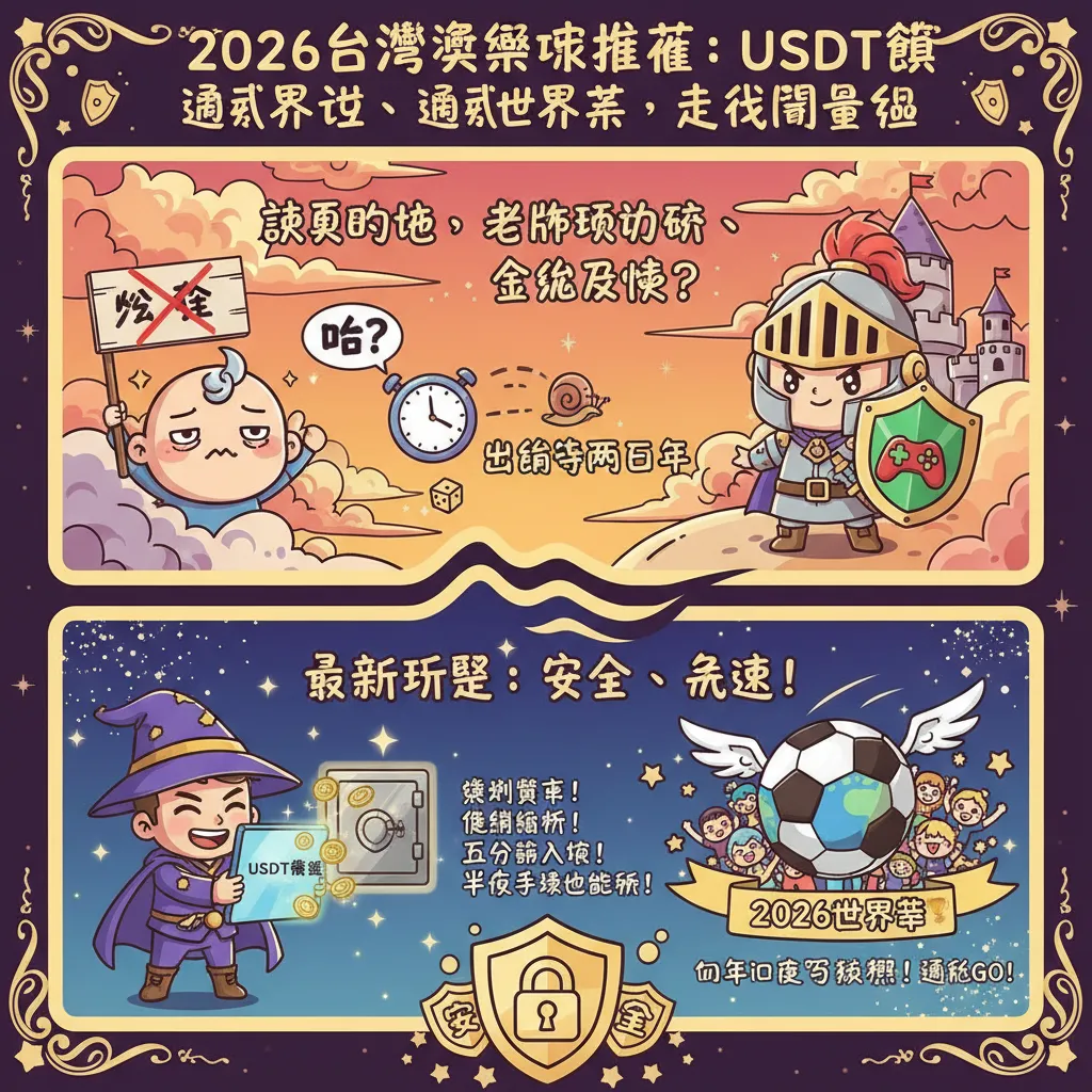 2026臺灣娛樂城推薦：USDT儲值、運彩世界盃，這幾間最穩